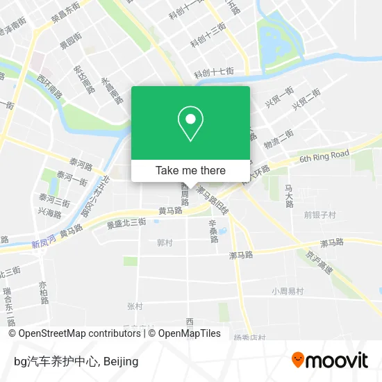 bg汽车养护中心 map