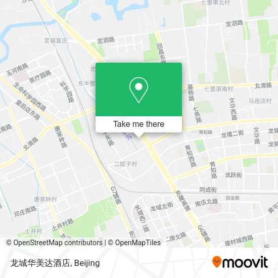 龙城华美达酒店 map