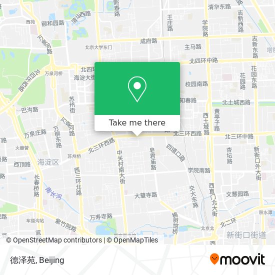 德泽苑 map