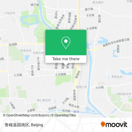 鲁疃嘉园南区 map