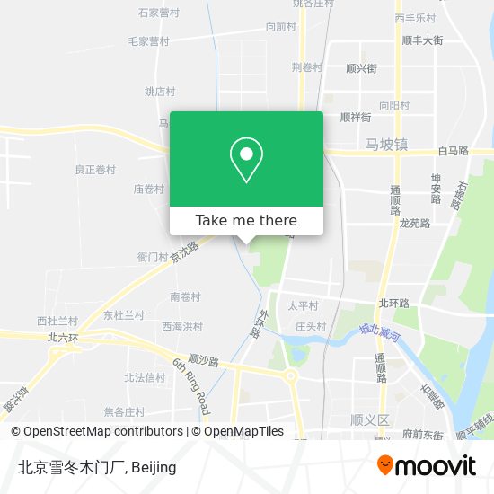 北京雪冬木门厂 map