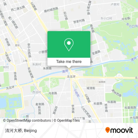 清河大桥 map