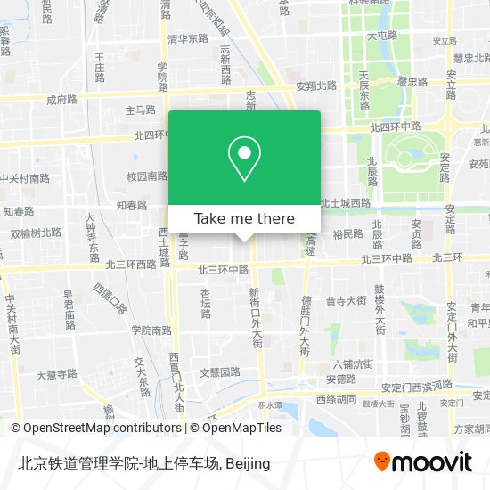 北京铁道管理学院-地上停车场 map