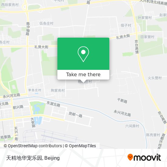 天精地华宠乐园 map