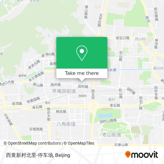 西黄新村北里-停车场 map