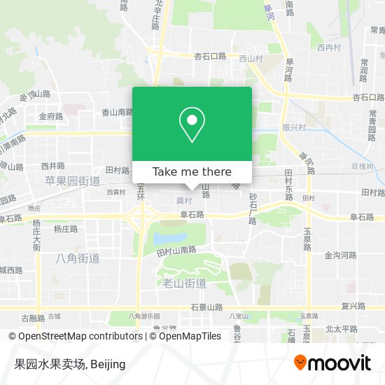 果园水果卖场 map