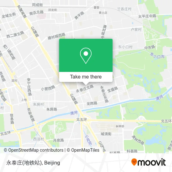 永泰庄(地铁站) map