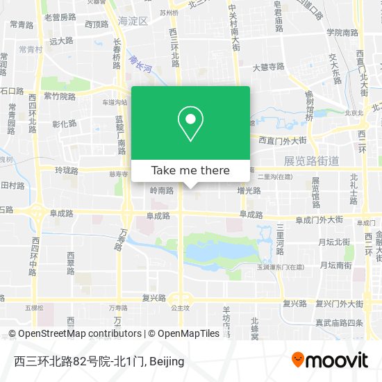 西三环北路82号院-北1门 map