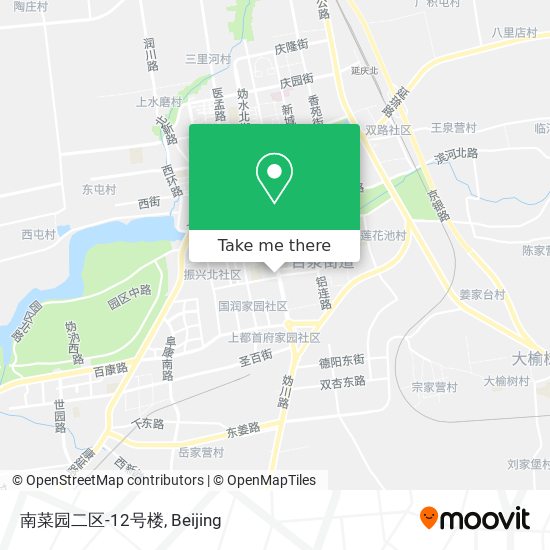 南菜园二区-12号楼 map