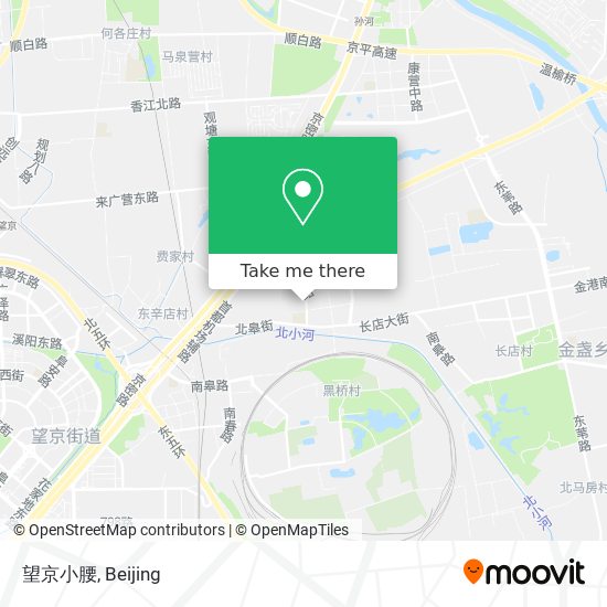 望京小腰 map