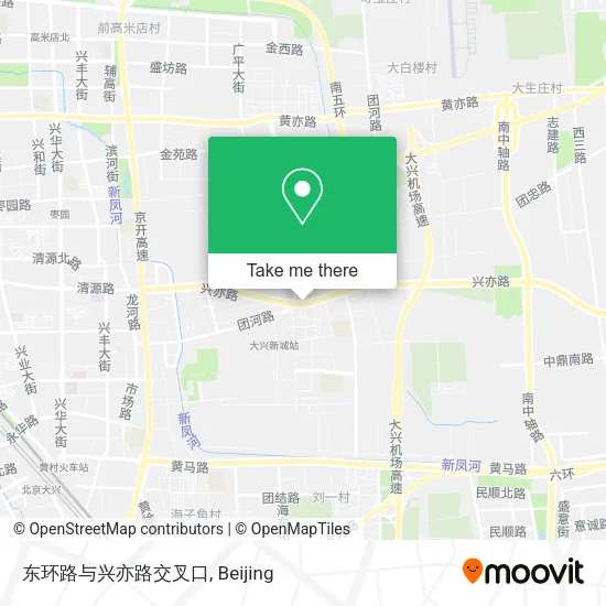 东环路与兴亦路交叉口 map