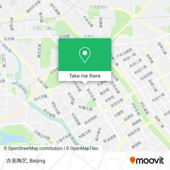 亦美陶艺 map