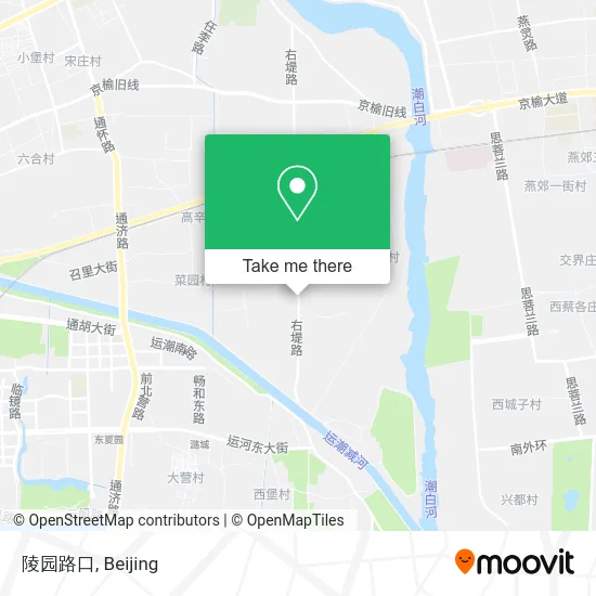 陵园路口 map