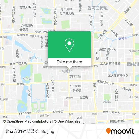 北京京源建筑装饰 map