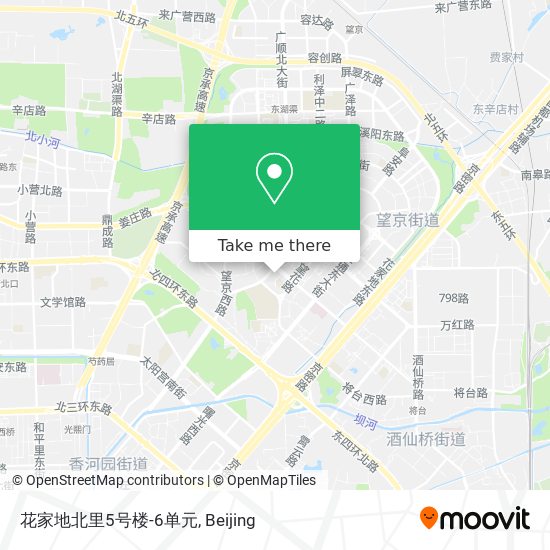 花家地北里5号楼-6单元 map