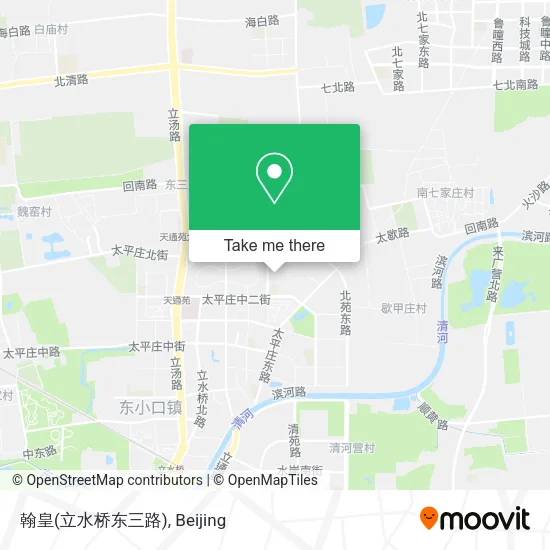 翰皇(立水桥东三路) map