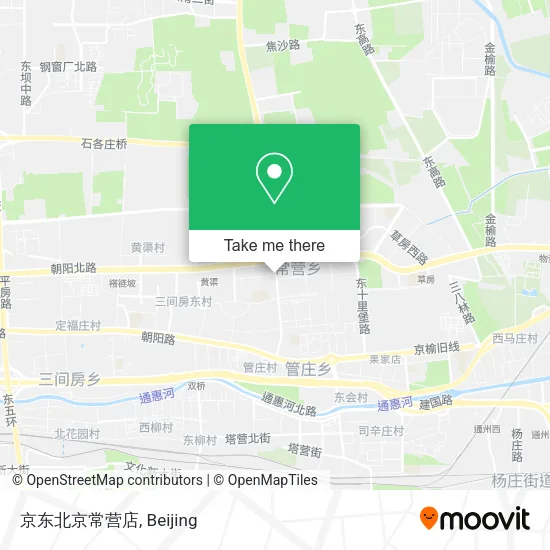 京东北京常营店 map