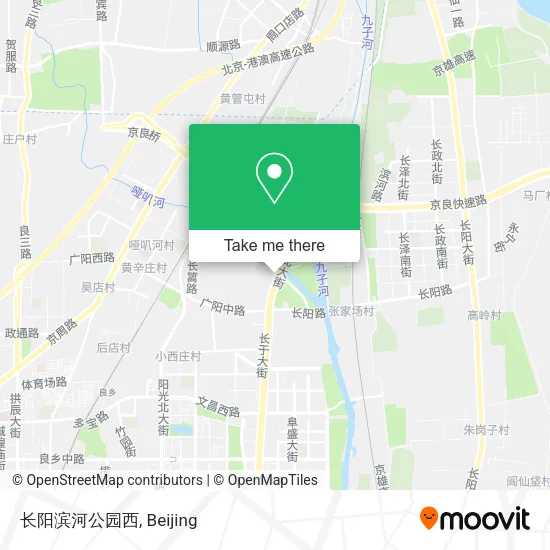 长阳滨河公园西 map