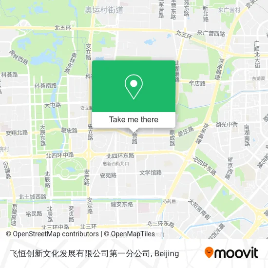飞恒创新文化发展有限公司第一分公司 map