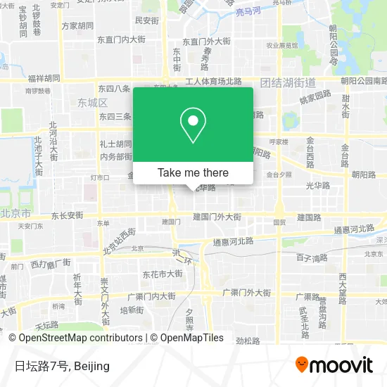 日坛路7号 map
