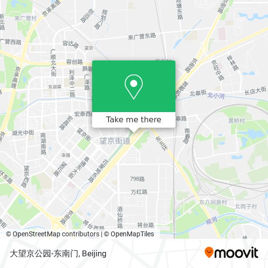 大望京公园-东南门 map