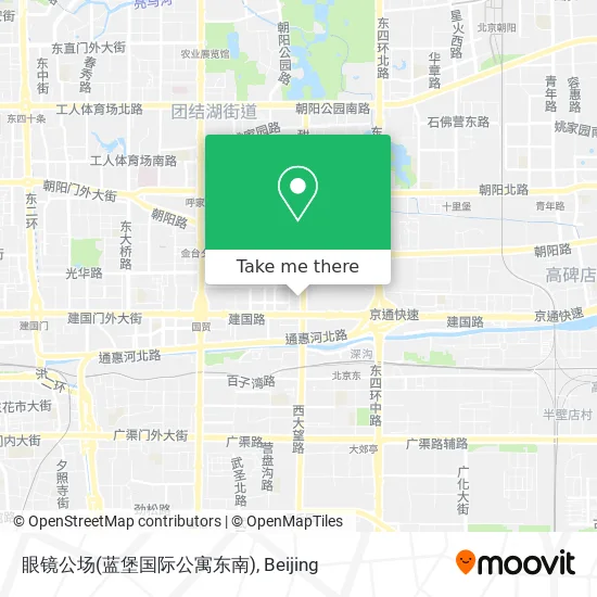 眼镜公场(蓝堡国际公寓东南) map