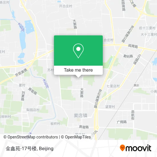 金鑫苑-17号楼 map