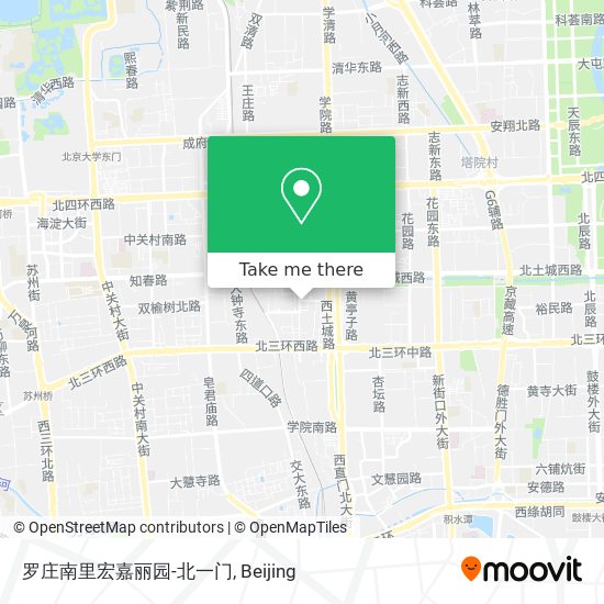 罗庄南里宏嘉丽园-北一门 map