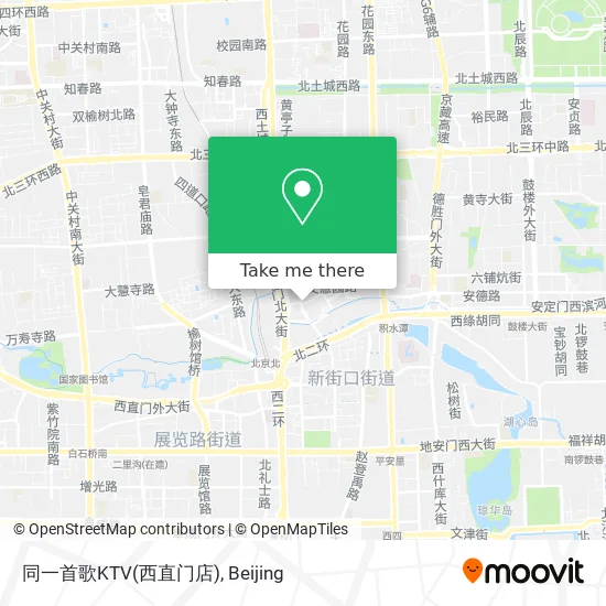 同一首歌KTV(西直门店) map