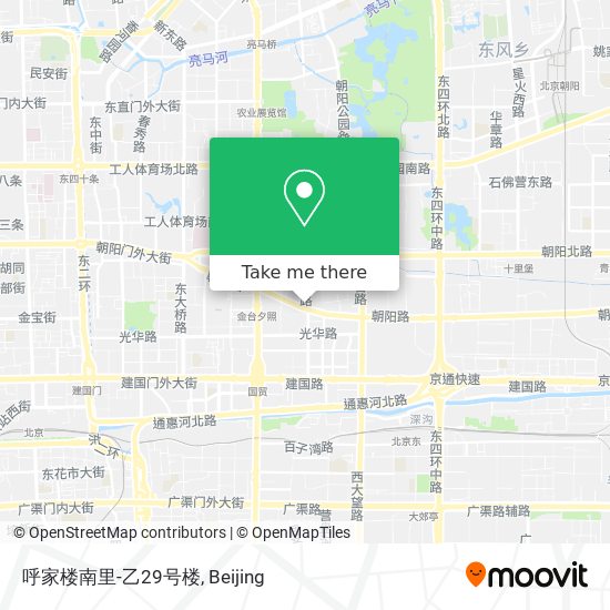 呼家楼南里-乙29号楼 map
