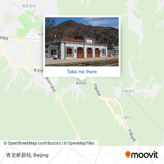 青龙桥新站 map