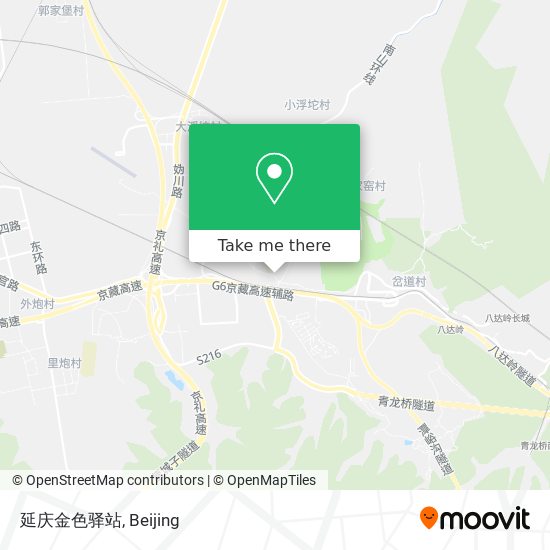 延庆金色驿站 map