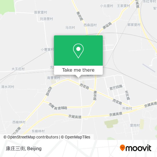 康庄三街 map