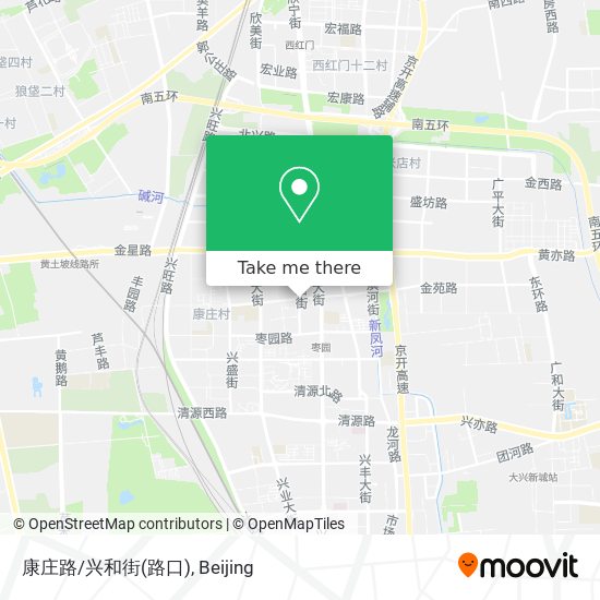 康庄路/兴和街(路口) map