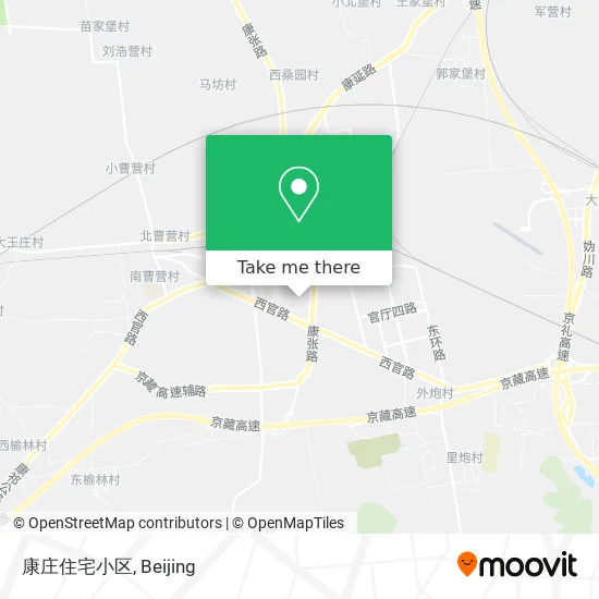 康庄住宅小区 map
