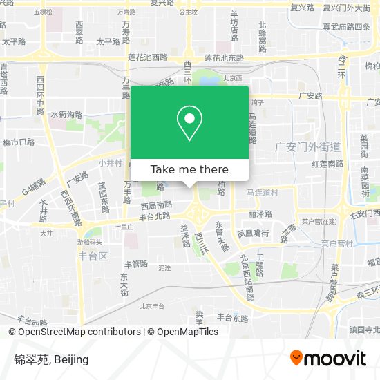 锦翠苑 map