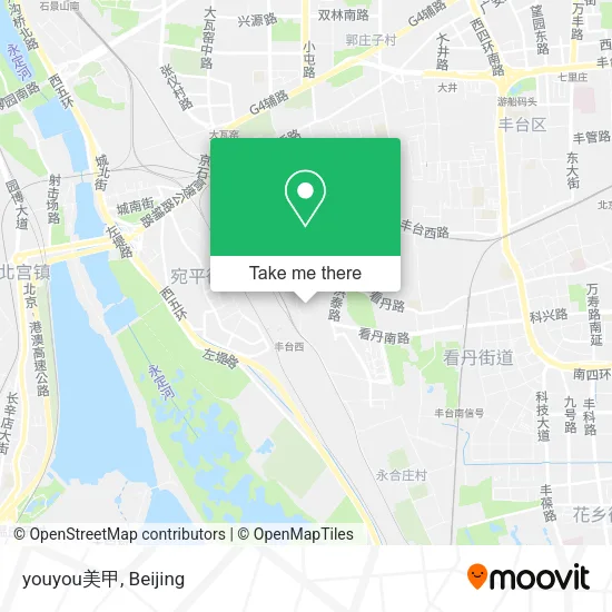 youyou美甲 map