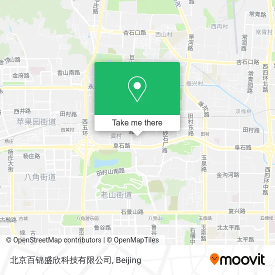 北京百锦盛欣科技有限公司 map