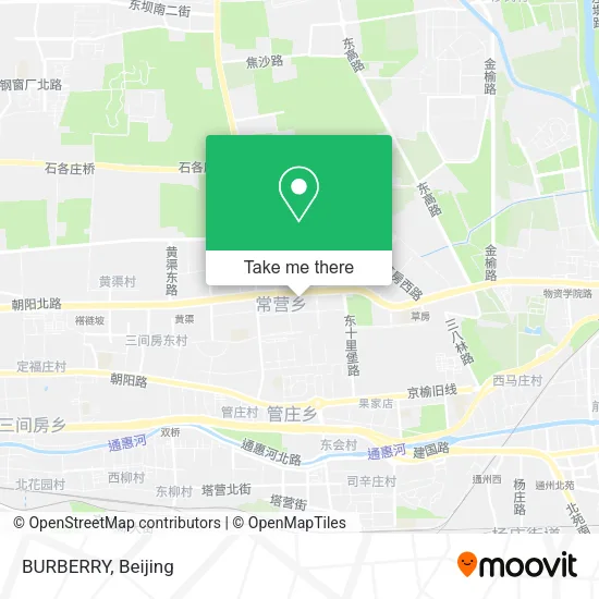 BURBERRY map