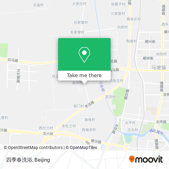 四季春洗浴 map