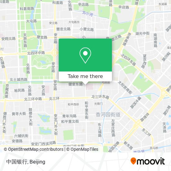 中国银行 map