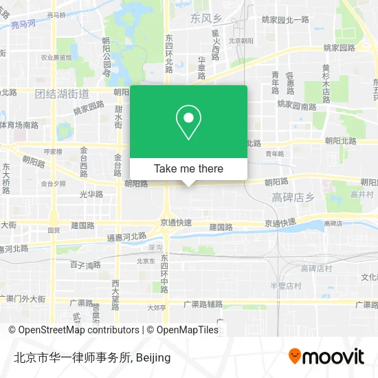 北京市华一律师事务所 map