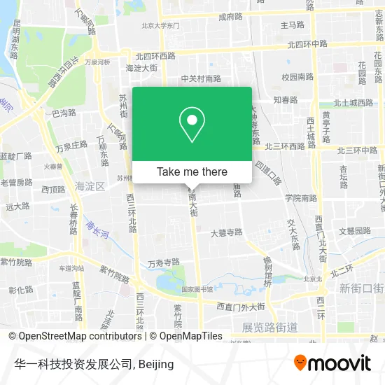 华一科技投资发展公司 map