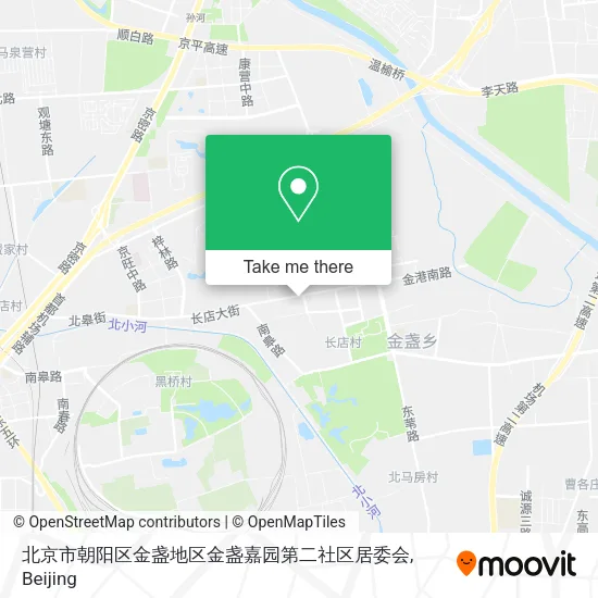 北京市朝阳区金盏地区金盏嘉园第二社区居委会 map