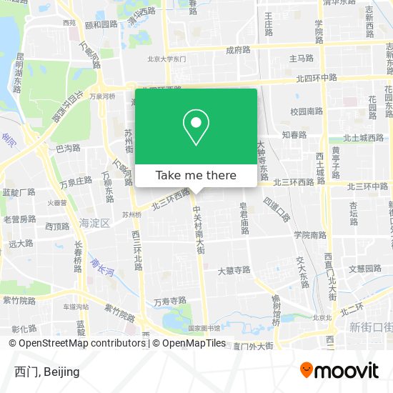 西门 map
