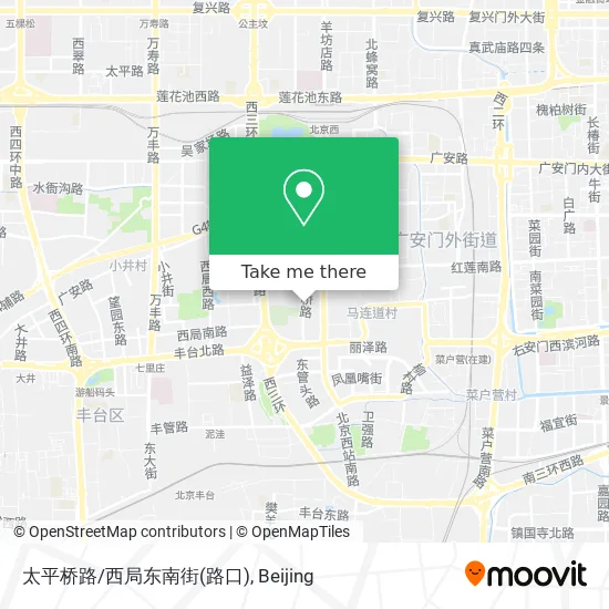 太平桥路/西局东南街(路口) map