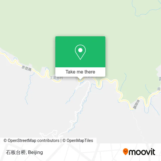石板台桥 map