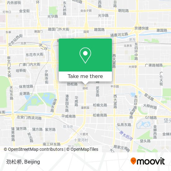劲松桥 map