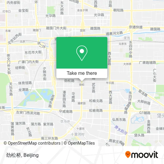 劲松桥 map