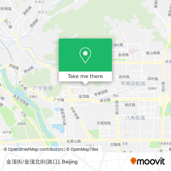 金顶街/金顶北街(路口) map